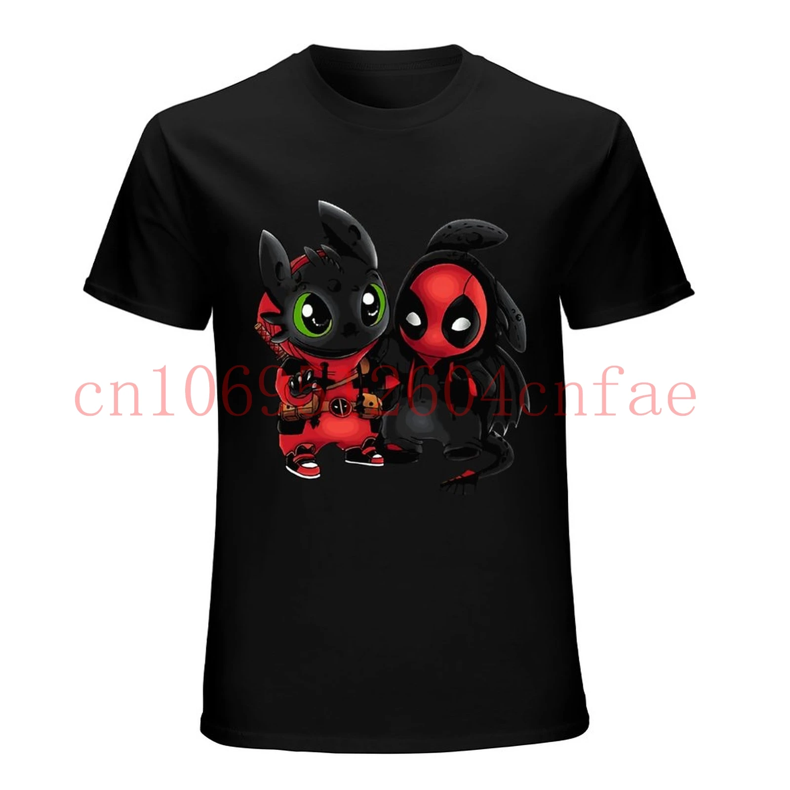 Baby Toothless And Deadpool How To Train Your Dragon The Hidden World T-shirt