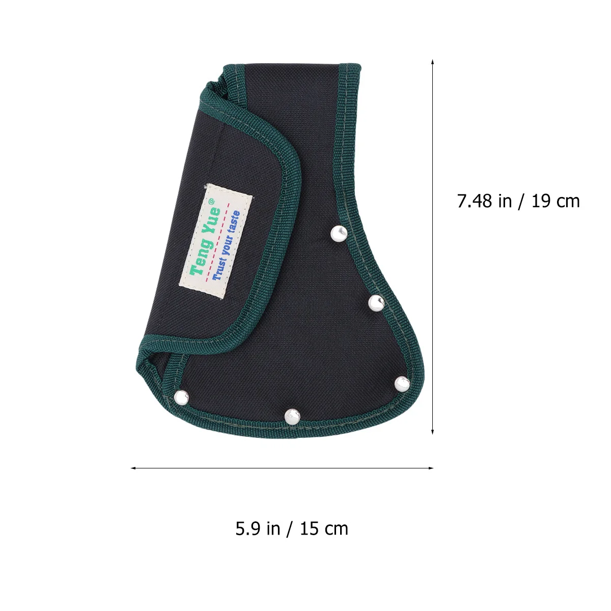 

Black Thickened Wear Resistant Portable Axe Storage Bag with Waterproof Oxford Fabric Tool Organizer for Professionals