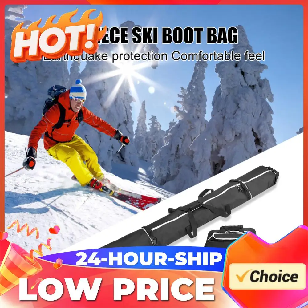 

Комплект для лыжного спорта из 2 предметов: водонепроницаемая сумка для лыж и ботинок, дорожная сумка-даффл для лыж и сумка-тоут для ботинок, дорожный набор для лыж и ботинок для взрослых и детей