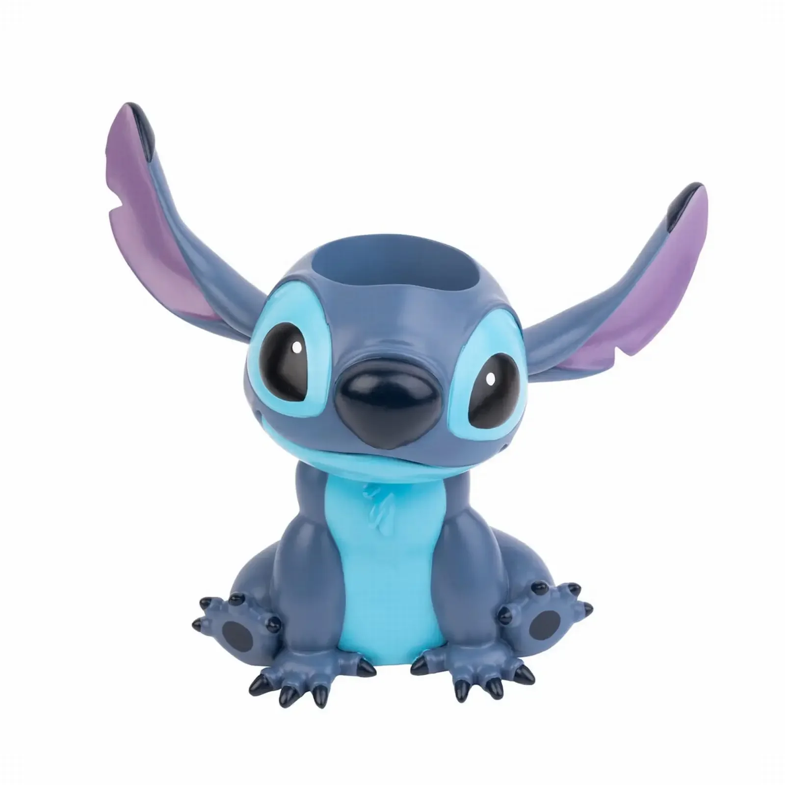 Disney Stitch Pen Holder Creative Stationery Storage Cute Cartoon Character Desk Accessories Decoration Student for Kids Gift