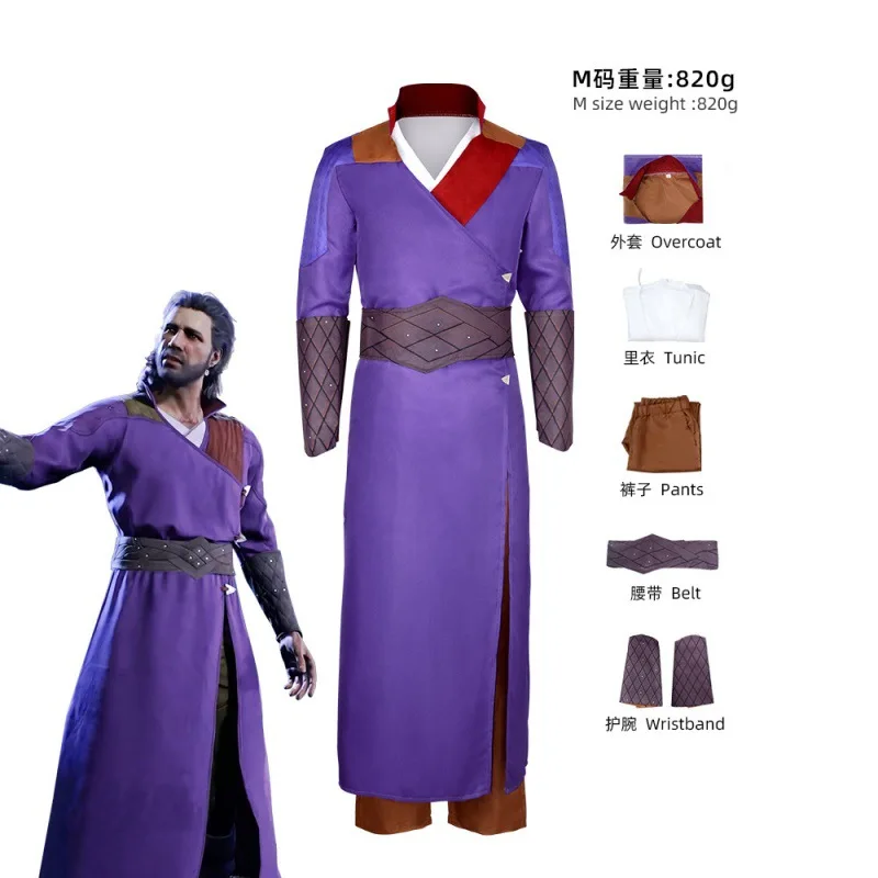 

Baldur's Gate 3 Cosplay Costume, Gail Gate Character Stage Performance Cosplay Dress, Same Style As The Game Character