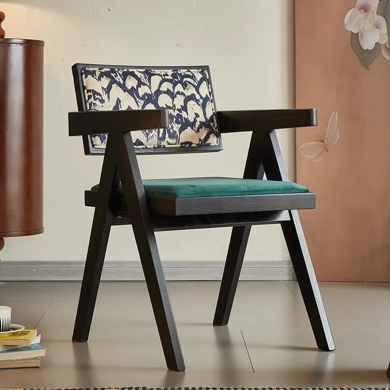 

Wishbone Dining Chair Bedroom Accent Velvet WoodNordic Dining Chair Modern Leather Sillas Para Comedor Kitchen Furniture