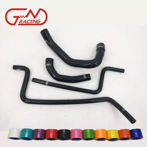 Imagen 2 del producto Kit de manguera de calentador de agua para radiador de silicona, compatible con Jeep Wrangler TJ 4.0L LHD, 1997-2006