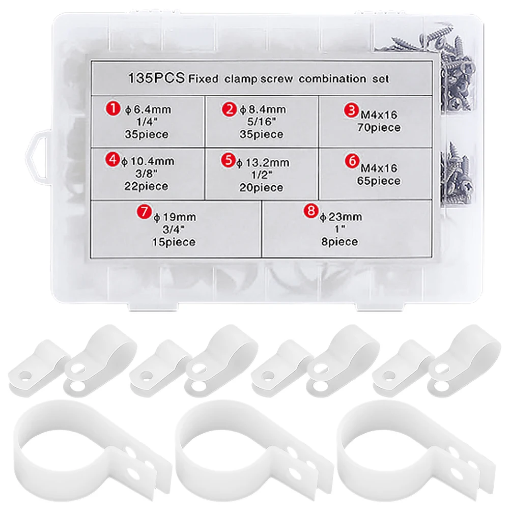 

Cord Clips Type Cable Clamp for Telephone Boxed Lighting Wire Holder Nylon Line
