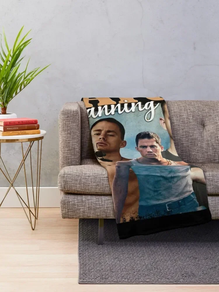 Channing Artist Tatum Throw Blanket christmas decoration Bed linens Blankets