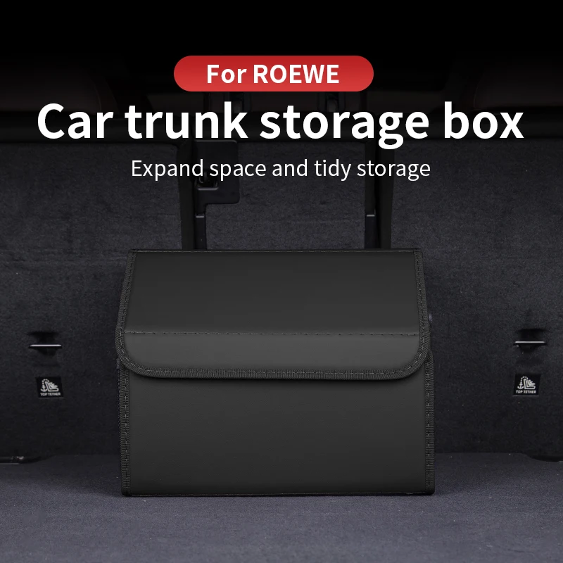 

For ROEWE Multi functional organizing and storage box for car trunk, large capacity foldable for emergency use car gadgets