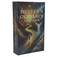 54 Cards Heaven's Guidance Card Deck Oracle Love Dose Not Disappear With Death Card Games 12x7 cm