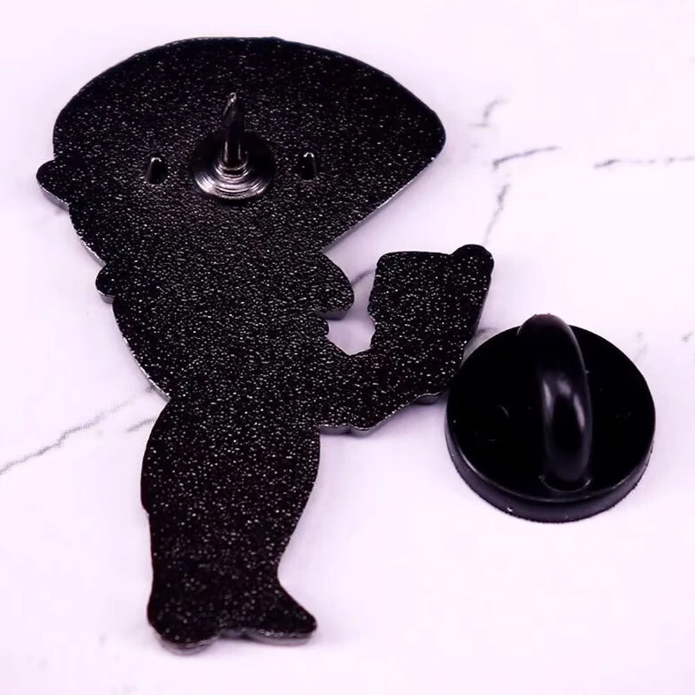 Game Deltarune Queen Cosplay Emaille Badge Cartoon Figuur Broches Rugzak Decoratie Feestkostuum Metalen Pinnen Rekwisieten
