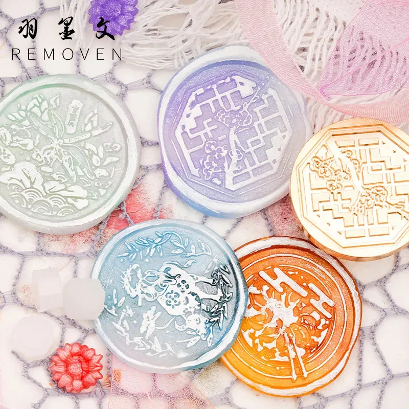 

Набор восковых печатей «Два солнечных сезона» (Весна, Лето, Осень, Зима) для декора, конвертов и приглашений