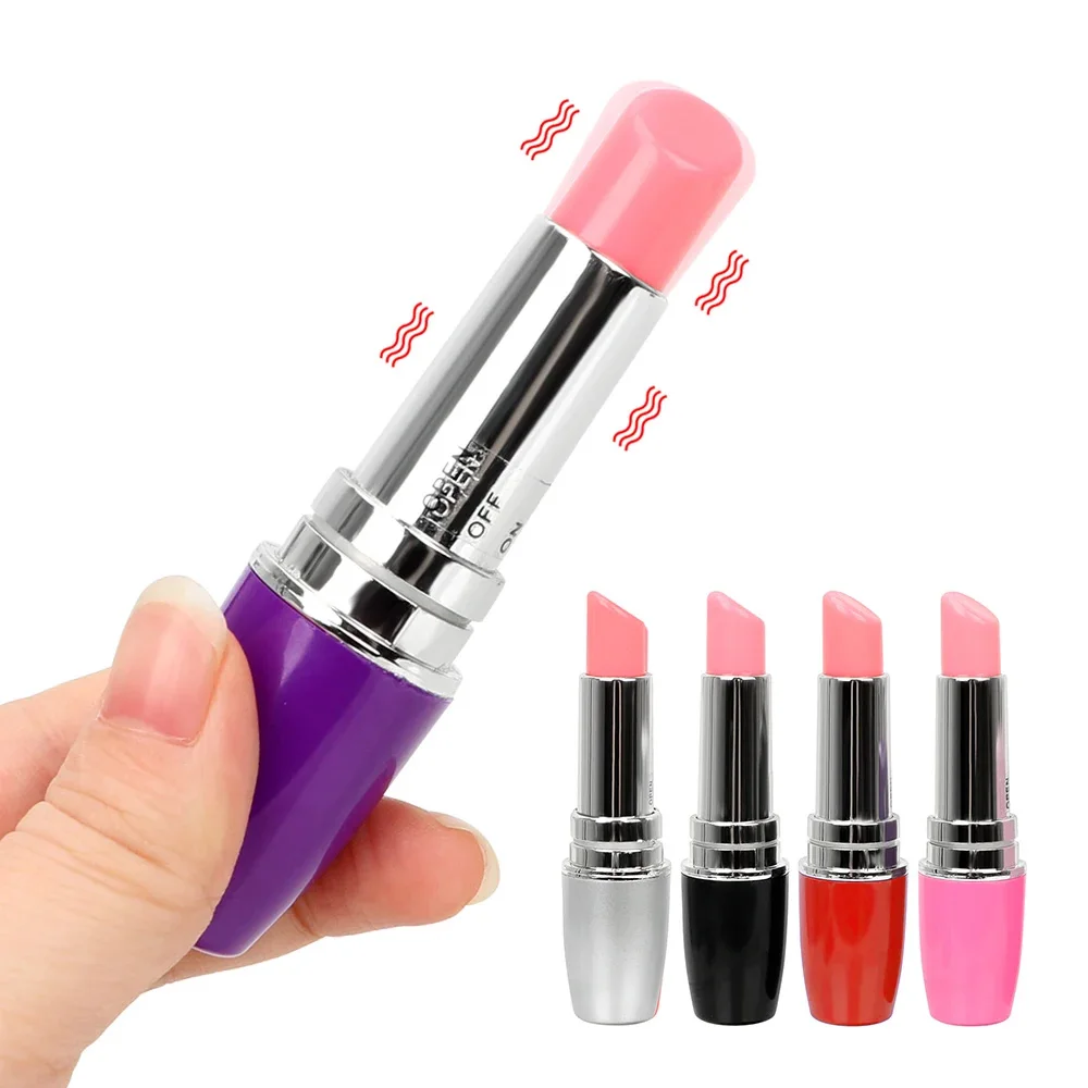 ABS Mini Lipstick AV Wand Vibrator, Female Clitoral G-spot Stimulator Massager Masturbator, Female Adult Sex Toys, Sex Toys 18+