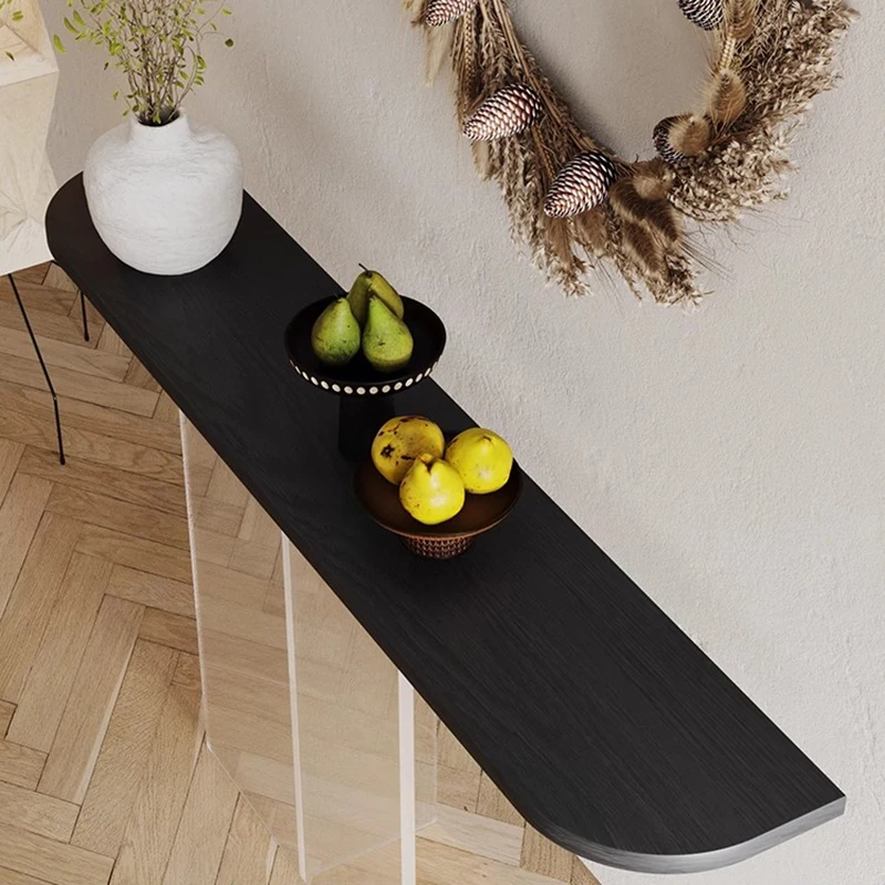 رفوف مجلة أكريليك خزائن غرفة المعيشة الفاخرة الحرفية الشمال الخشب خزائن غرفة المعيشة عرض الرف أثاث صالون فيترينا #3