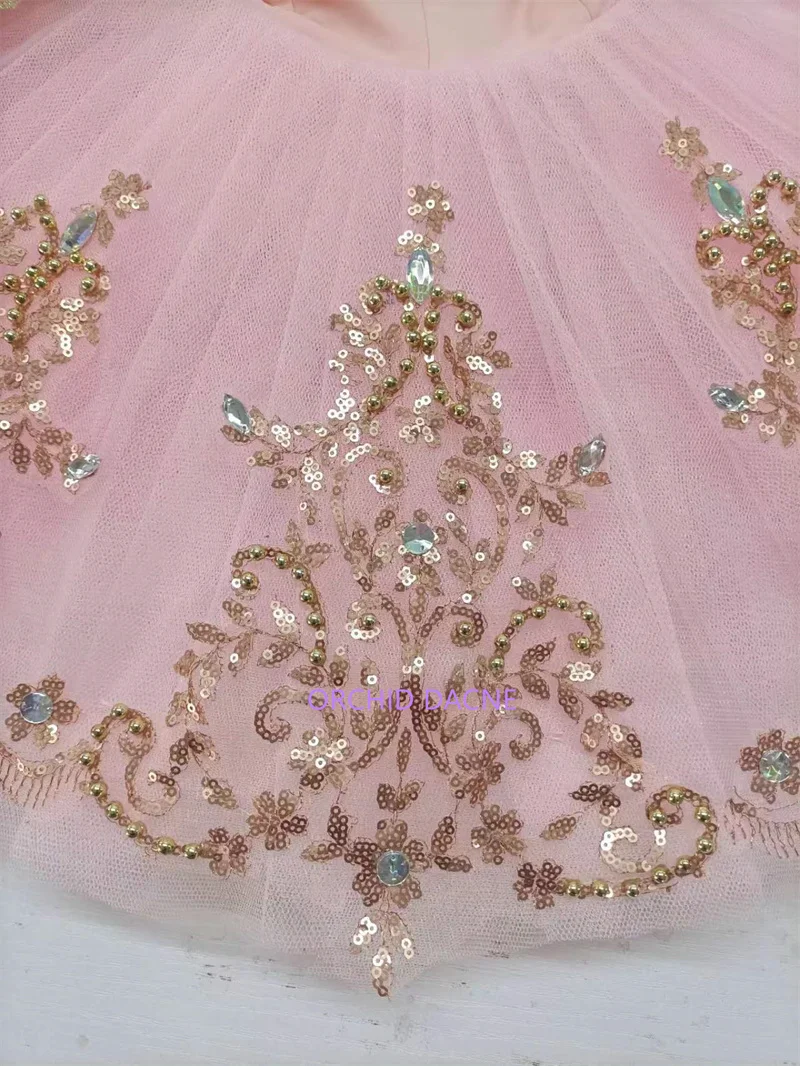 Ballet Tutu trajes para meninas, design exclusivo, moda desempenho desgaste para crianças, venda barata e quente