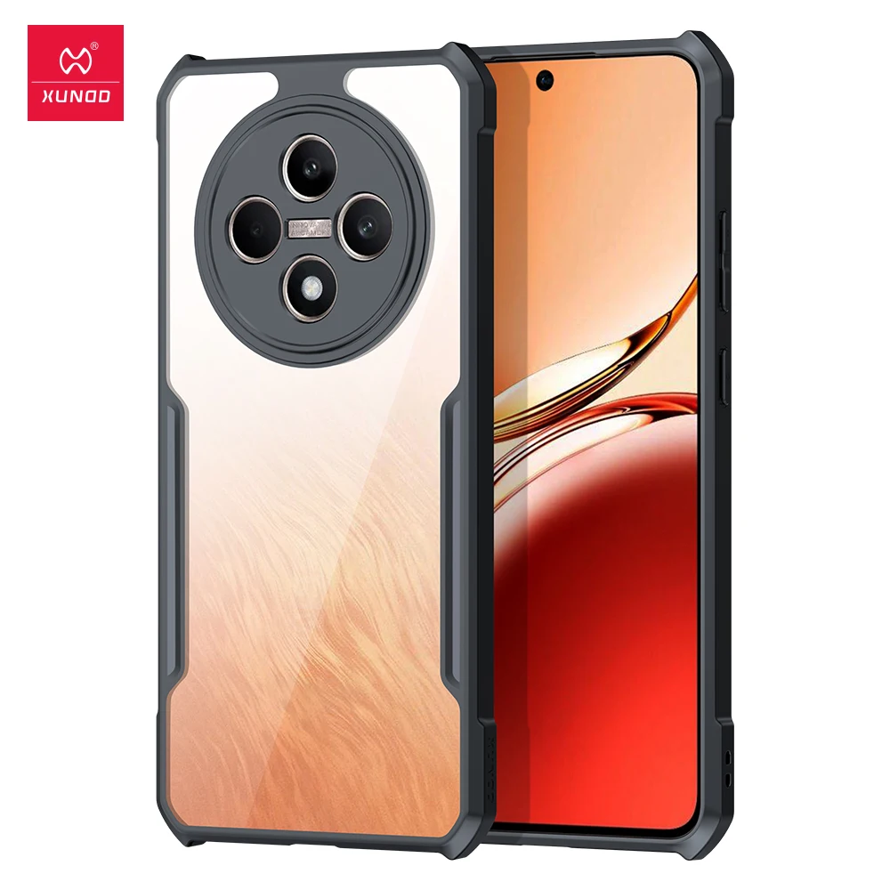 Чехол Xundd для Oppo Reno 12 F 12F, противоударный чехол Airabg из акрила и ТПУ, прозрачный чехол для телефона Reno 12 F 5G Чехол Xundd для Oppo Reno 12 F 12F, противоударный чехол Airabg из акрила и ТПУ, прозрачный чехол для телефона Reno 12 F 5G