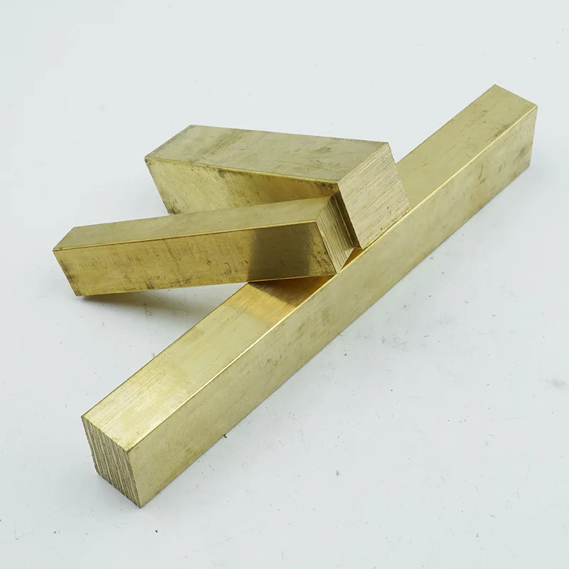 1PC Thickness 2 3 4 5 6 8 10 12 15 20mm H59 Brass Flat Bar Strip Pure Solid Metal Sheet Plate Length 100 200 500mm