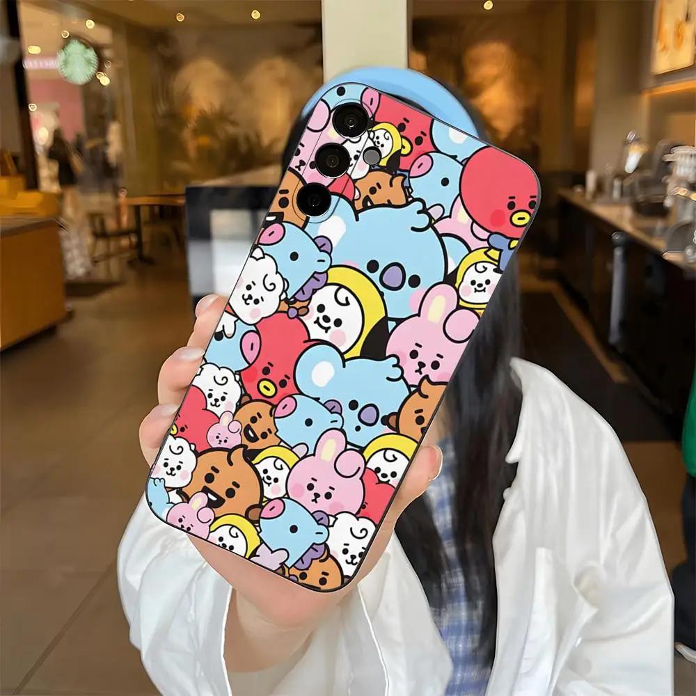 Kpop A-B-BT21-S Phone Case For Samsung S26 S25 Edge S24 S23 S22 S21 S20 Ultra Plus Fe Galaxy Silicon Cover