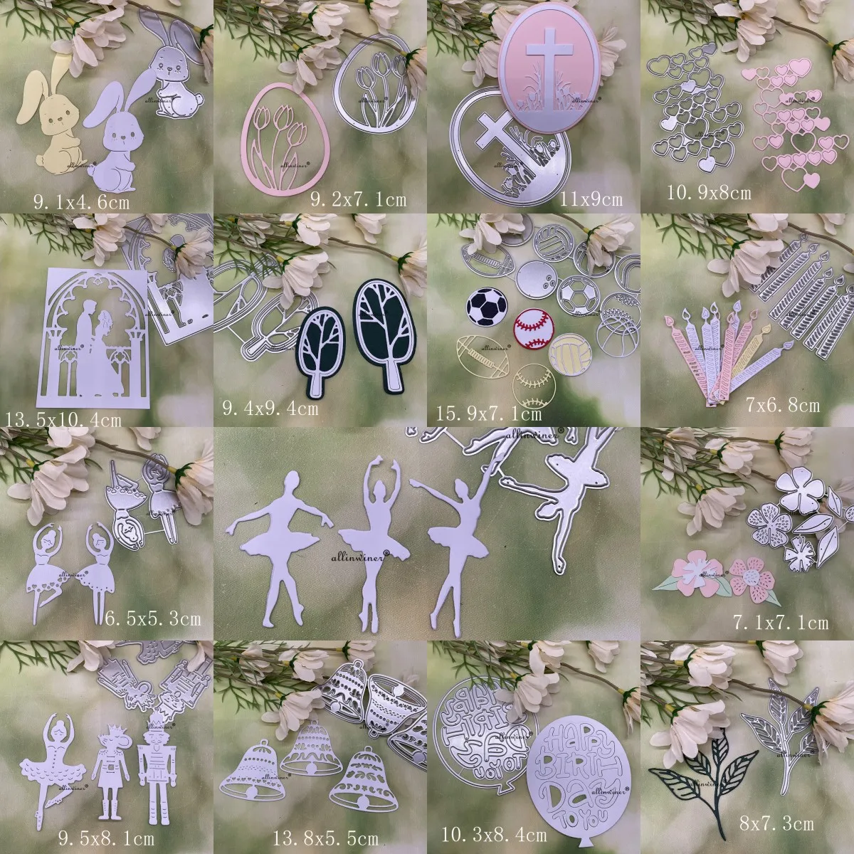 New girl rabbit cross Metal Cutting Dies for DIY Scrapbooking Album Paper Cards Decorative Crafts Embossing Die Cuts