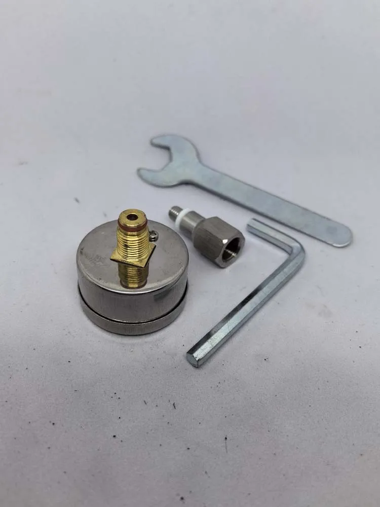 Hollow Out Pressure Gauge Set, Suitable for E61 Coffee Machine Boiling Head Pressure Gauge