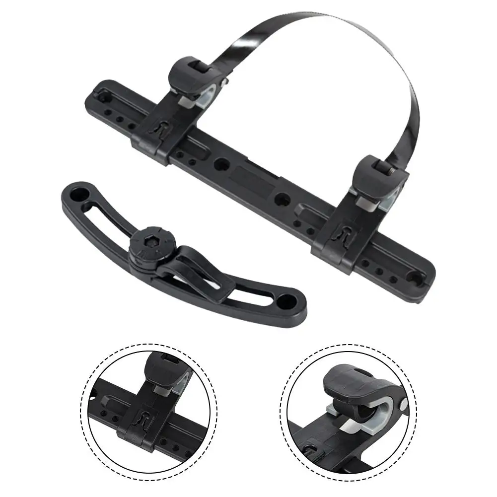Bike Pannier Hook Buckle PA66+GF Pannier Hardware Kit Side Bag Mounting Bracket Bicycle Luggage Bag Buckle Bag Hook