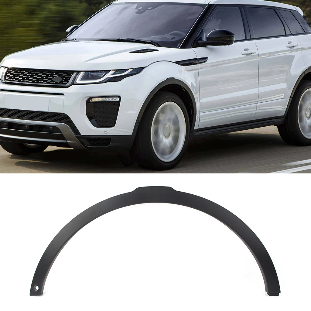 1Pcs Car Front Fender Flares With Clips For Land Rover Range Rover Evoque 2012 2013 2014 2015 2016 2017 2018 2019 W/ Radar Hole