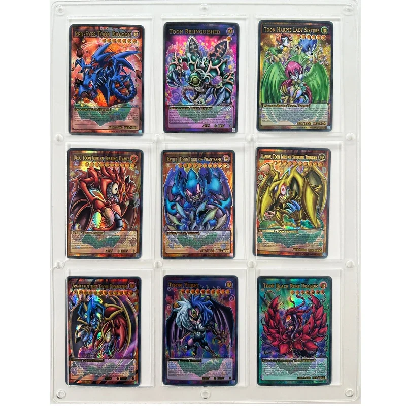 18pcs/set Yu Gi Oh Black Magician Dark Magician Girl English Toys Hobbies Hobby Collectibles Game Collection Anime Cards