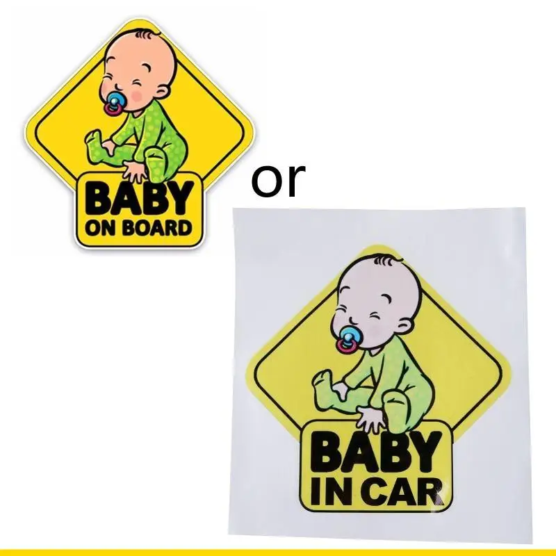 SZCH Lovely Car Decoration Decal Sticker Baby On Board Patterns