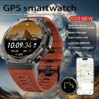 New T-Rex 3 GPS Smart Watch IP69K Waterproof Built-in Compass Military Sports Smartwatch Men Women Amled 2025 New For Xiaomi IOS