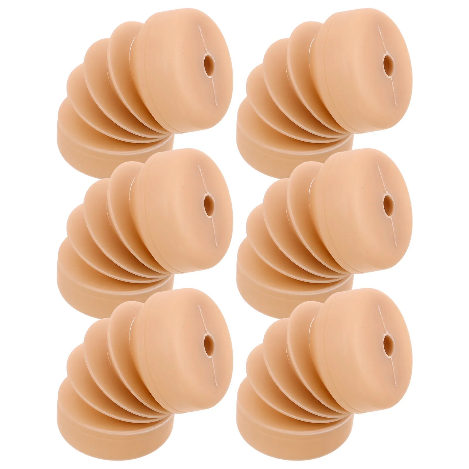 

6Pcs Plastic Bone Fracture Sound Gimmick Convincing Cracking Noise Prank Tool Party Performance Prop Magician Street Performer