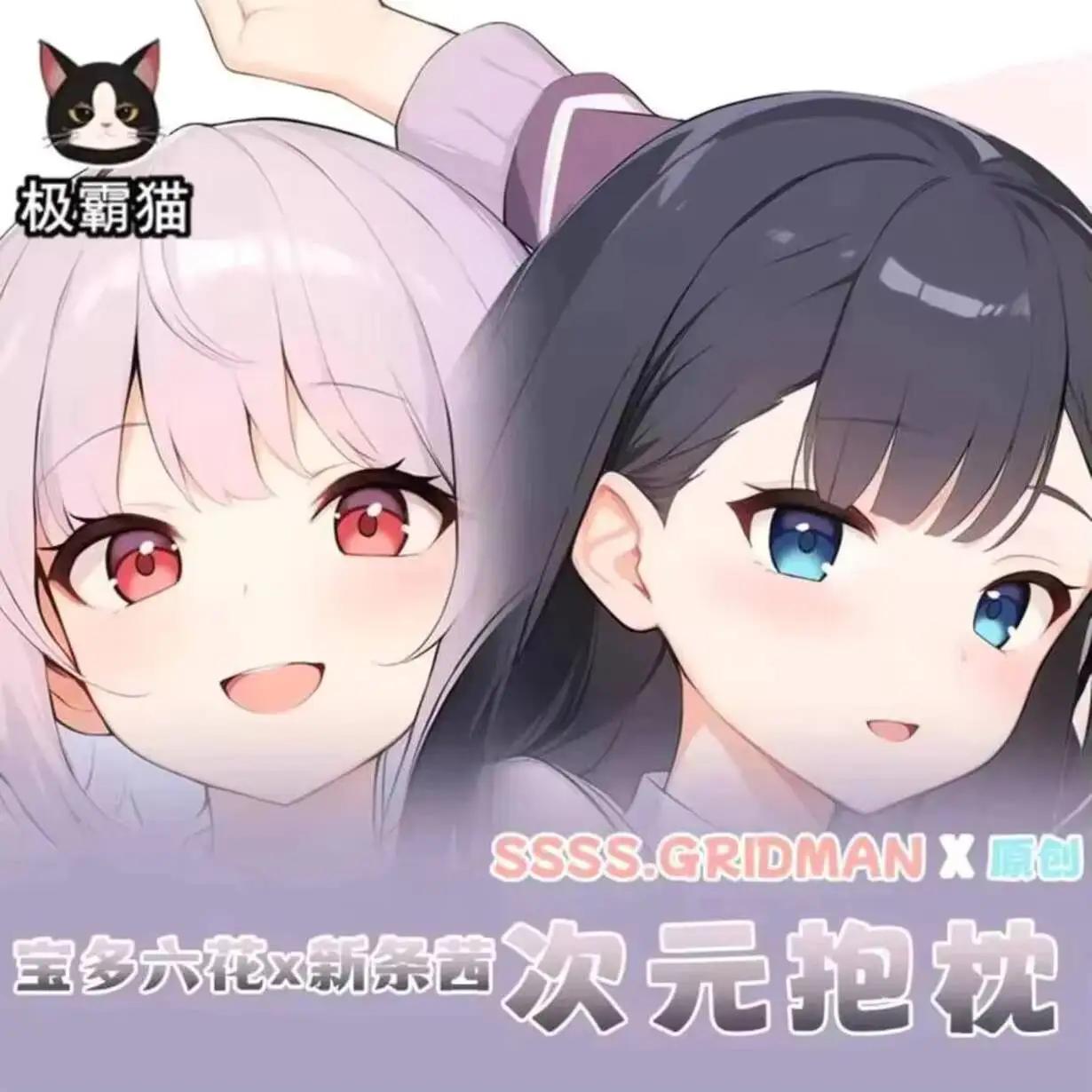 

Anime SSSS.GRIDMAN Shinjou Akane Takarada Rikka Dakimakura Hing Body Cosplay Pillow Case Otaku Cushion Cover Xmas Gifts JBM