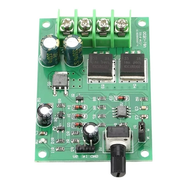 AT51-For Hard Driver Compatible 5V-18V DC Brushless Motor Driver Controller Board 15A