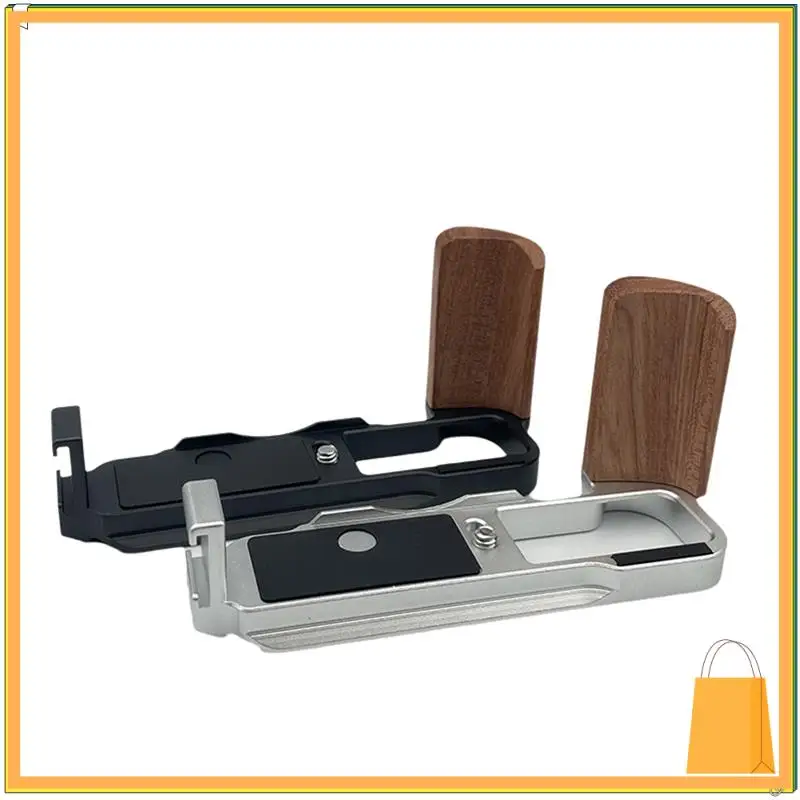 L53A-mango en forma de L para cámara Fuji X-100VI, soporte de placa L, placa de liberación rápida integrada, herramienta protectora de fotografía