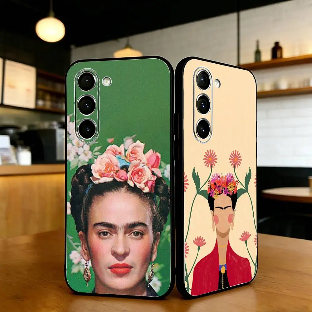 

Artist F-Frida K-Kahlos Phone Case For Samsung S21,22,20,30,22 plus,23,30 ultra Silicone Cover