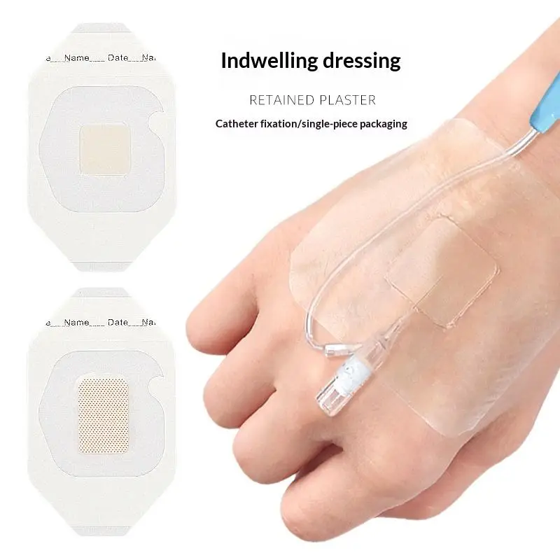 5/10Pcs Fixed Transparent Film Navel Patch Fast Suture Wound Dressing Waterproof Bandage Adhesive Patches No Sterile Patch