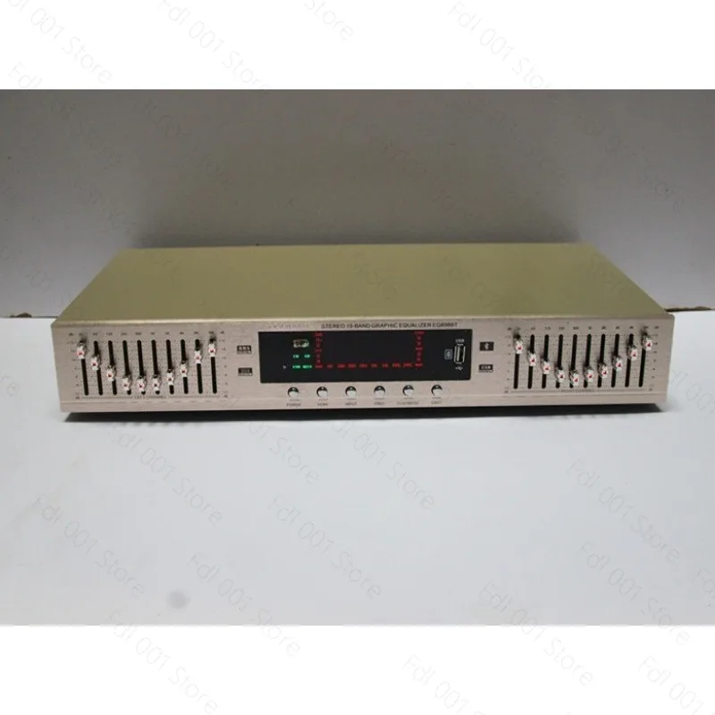 

New Bluetooth EQ-898 Arrive HIFI Digital HD Stereo Preamplifier Equalizer Home Stage Equalizer Dual 20 BAND