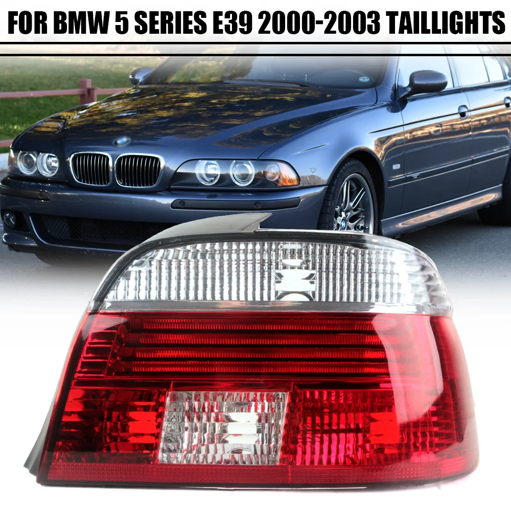 Tail Light Assembly for BMW E39 2000-2003 Rear Brake Lamp Direct Replacement