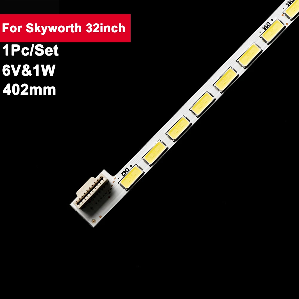 

6V 402mm Backlight Tv Led for Skyworth 32inch 42lamps 6920L-0148A 1Pcs/Set Led Tv Repair Parts 32E82RD/E 32E61HE