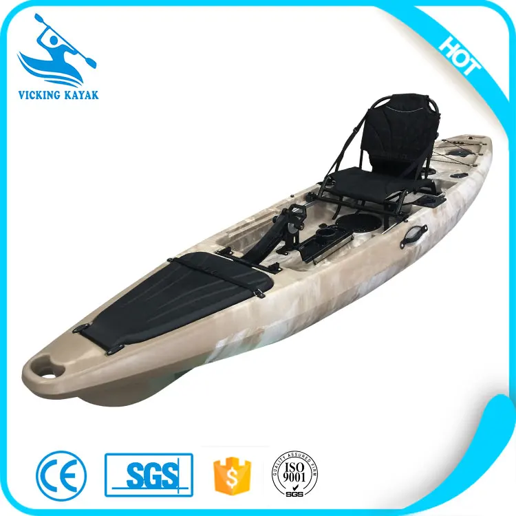 Kayak Canoe Cart Fishing Kayak Trolley, Peddle Drive Wholesale Customized Good Quality Sale of Kayaks Plastic Blue Stabilizer