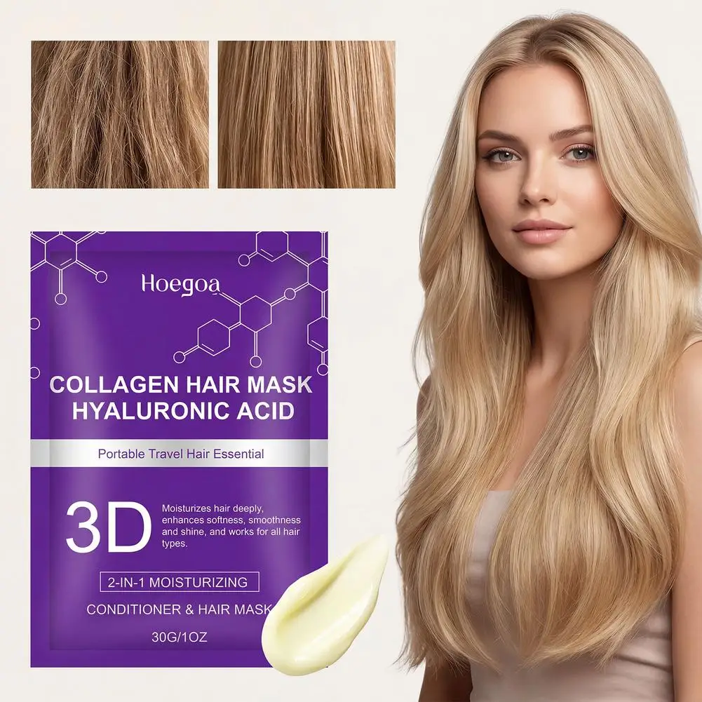 1/3/5pcs Keratin Hair Mask Magical 5 Second Repair Damage Frizzy Soft Smooth Shiny Hair Deep Moisturize Hair Treat Repair Hair C