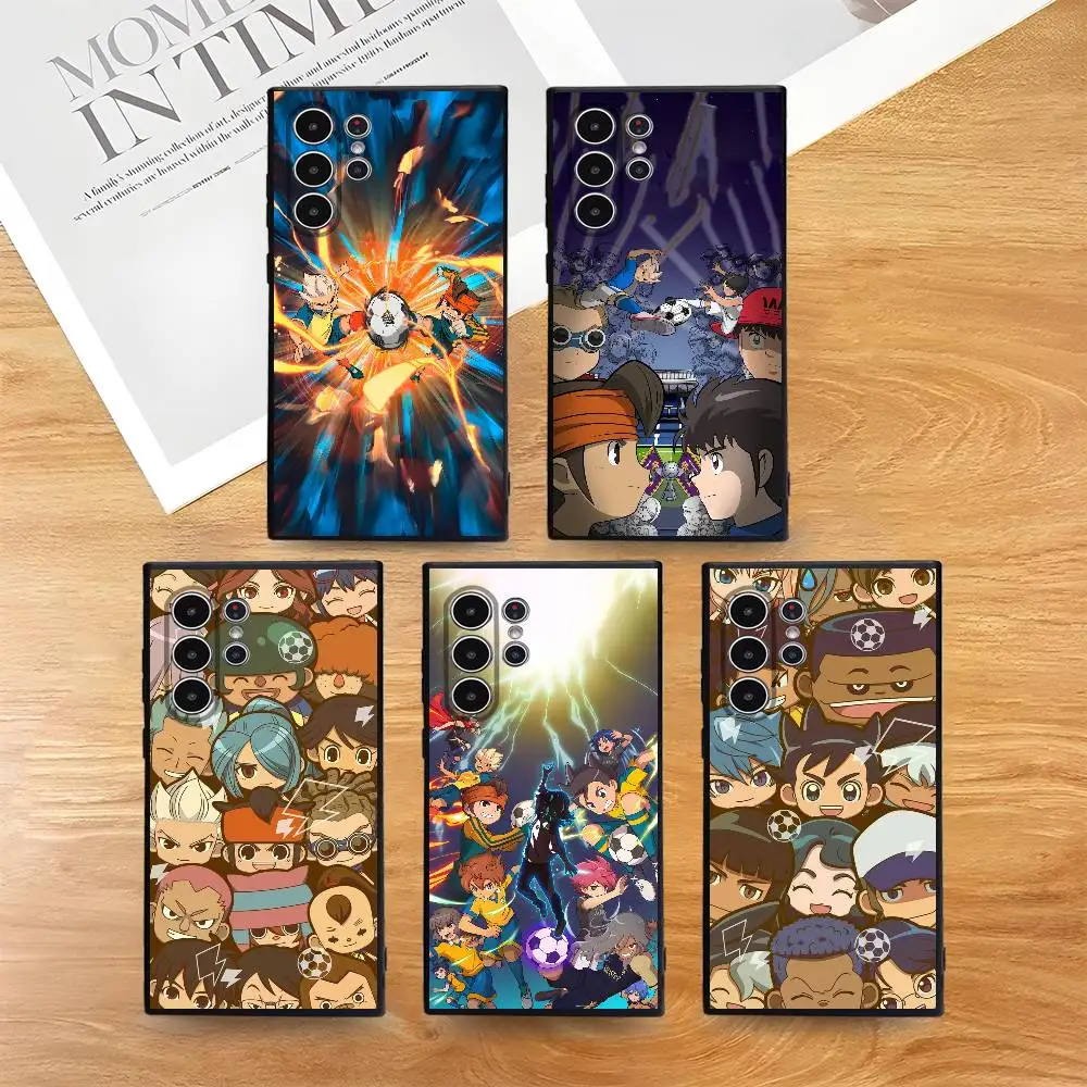 

Football I-InazumaS Eleven 11 Phone Case For Samsung Galaxy S25 S24 S22 S23 Ultra S21 S20 Plus 5G Frosted Non-Slip Soft Cover