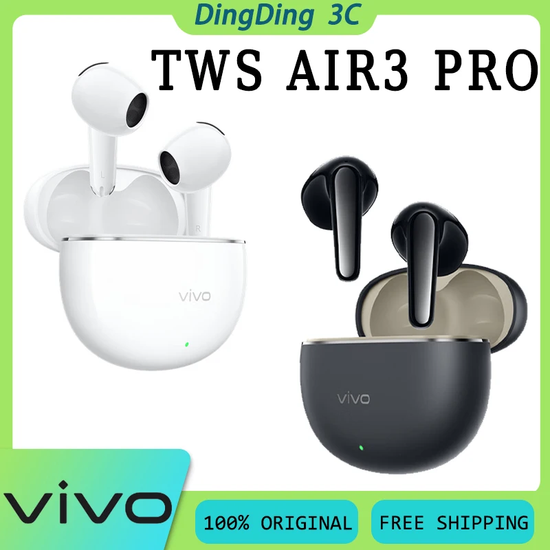 

Беспроводные наушники vivoTWS Air3 Pro, многорежимные спортивные наушники с шумоподавлением, панорамный погружной звук, Bluetooth 6,0, индивидуальные спортивные наушники