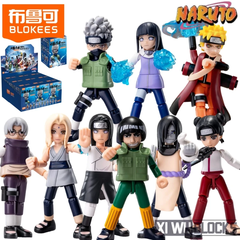 

Конструктор BLOKEES NARUTO: Фигурки Узумаки Наруто и Джирайи (2-я серия), сборная модель, игрушка-сюрприз в слепой коробке, подарок для детей, украшение для рабочего стола