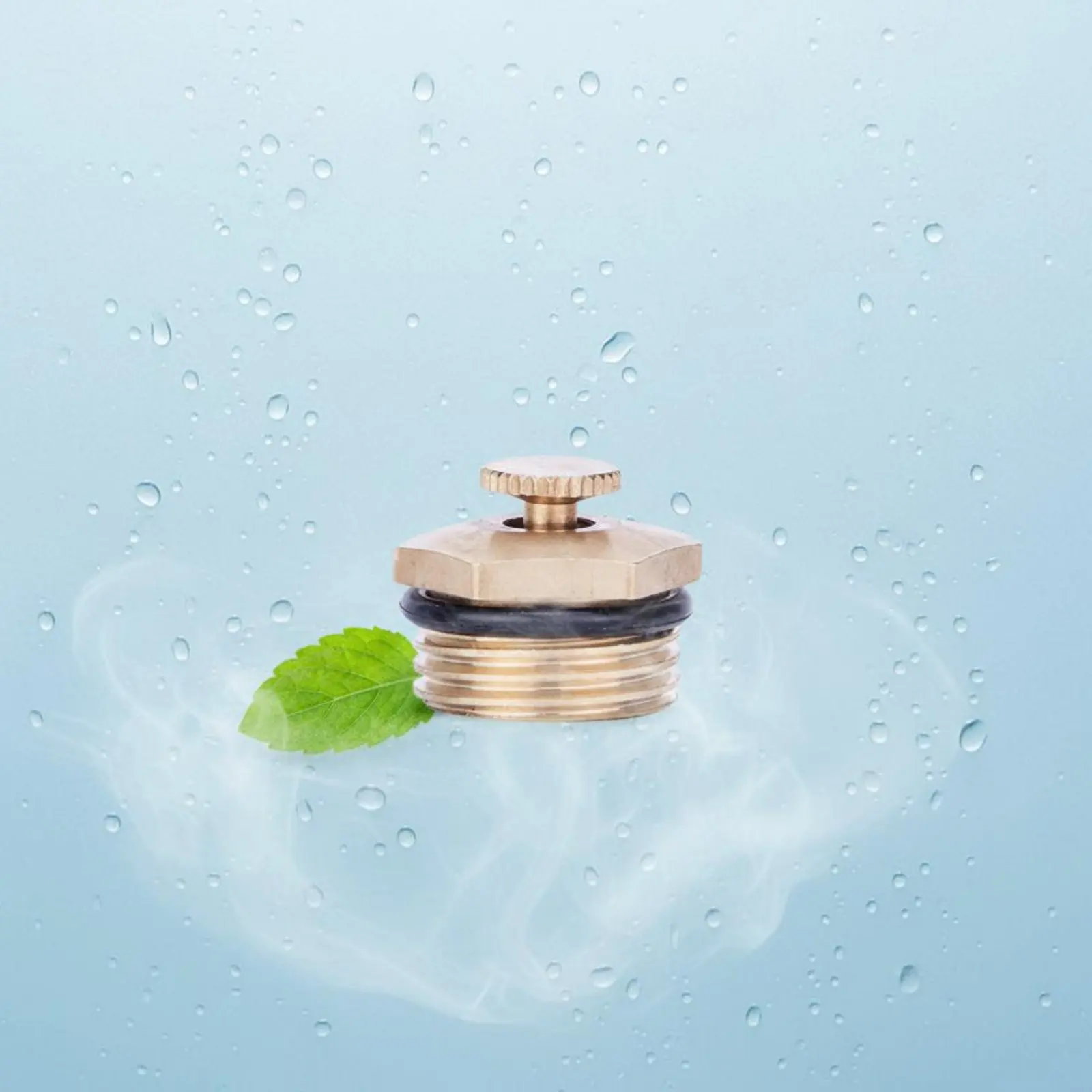 

Регулируемый латунный распылитель-спринклер с функцией охлаждения, генерирующий распылительную струю, вращающийся на 360 градусов, для сада, герметичный