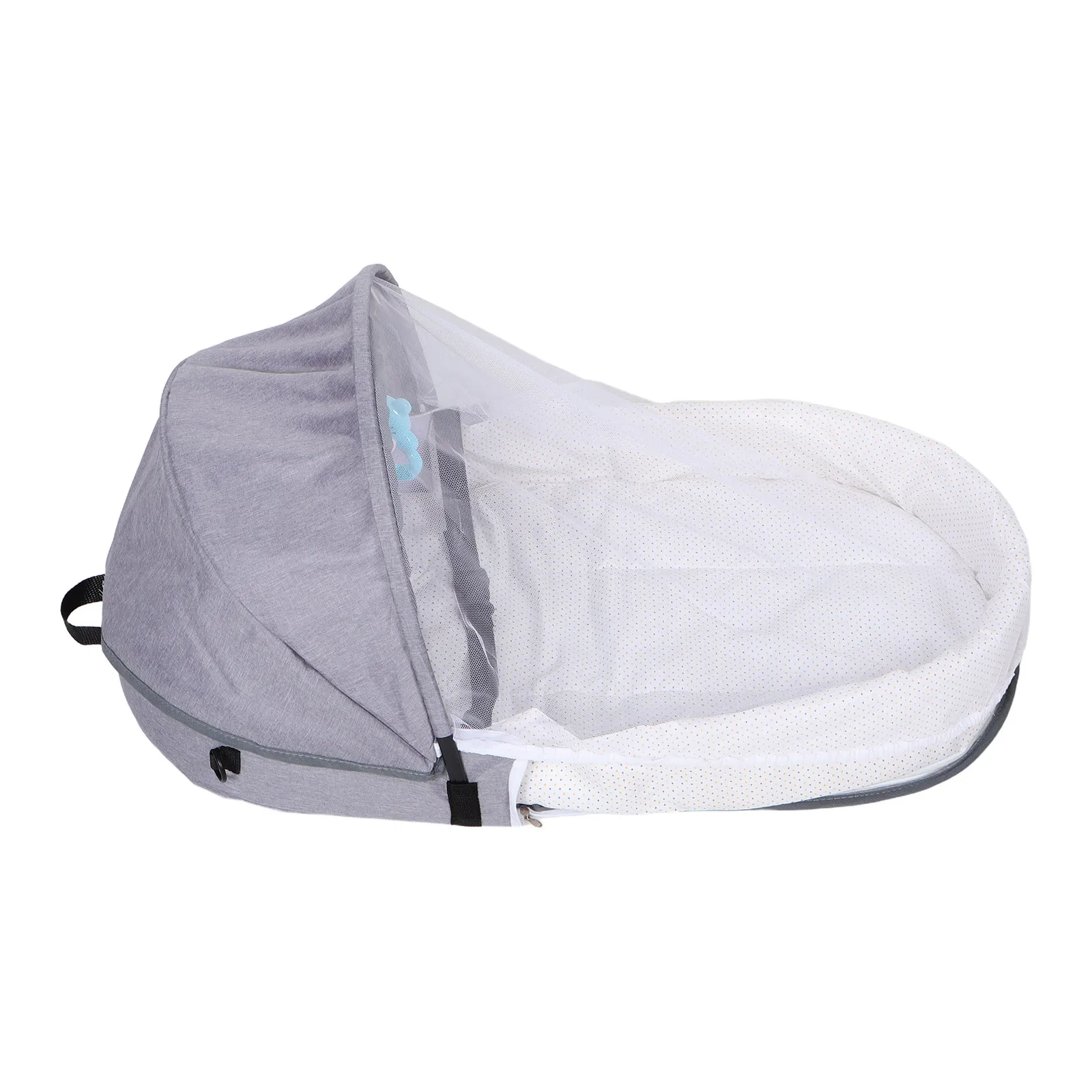 newborn-baby-bionic-isolation-bed-portable-foldable-lightweight-breathable-mesh-net-travel-bassinet-washable-infant-lounger