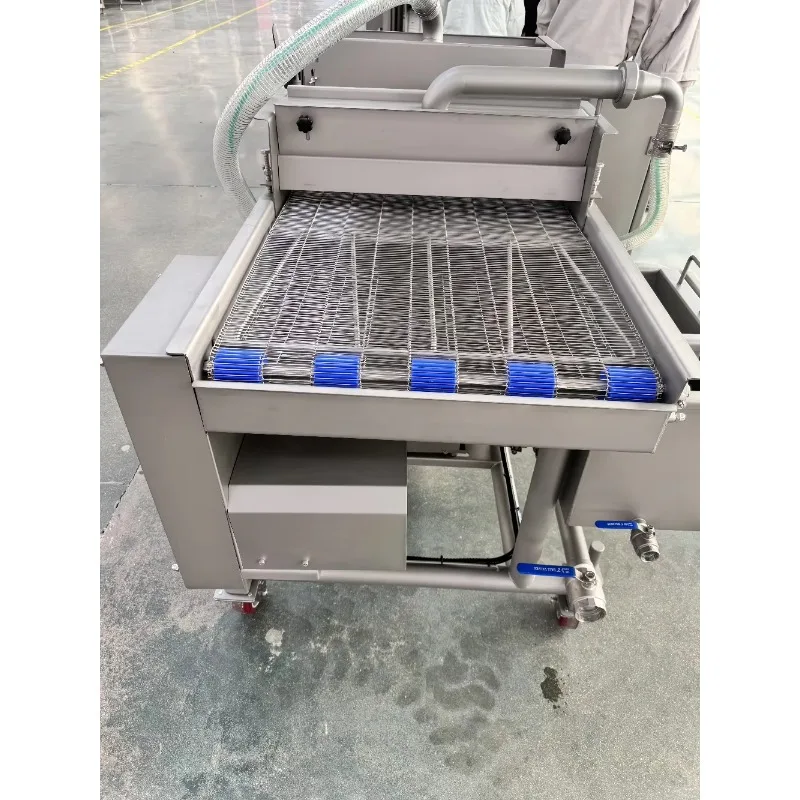 Customized Automatic Chicken Nuggets Coating Battering Beef Burger Patty Forming Machine Industrial Meat Batter Machine