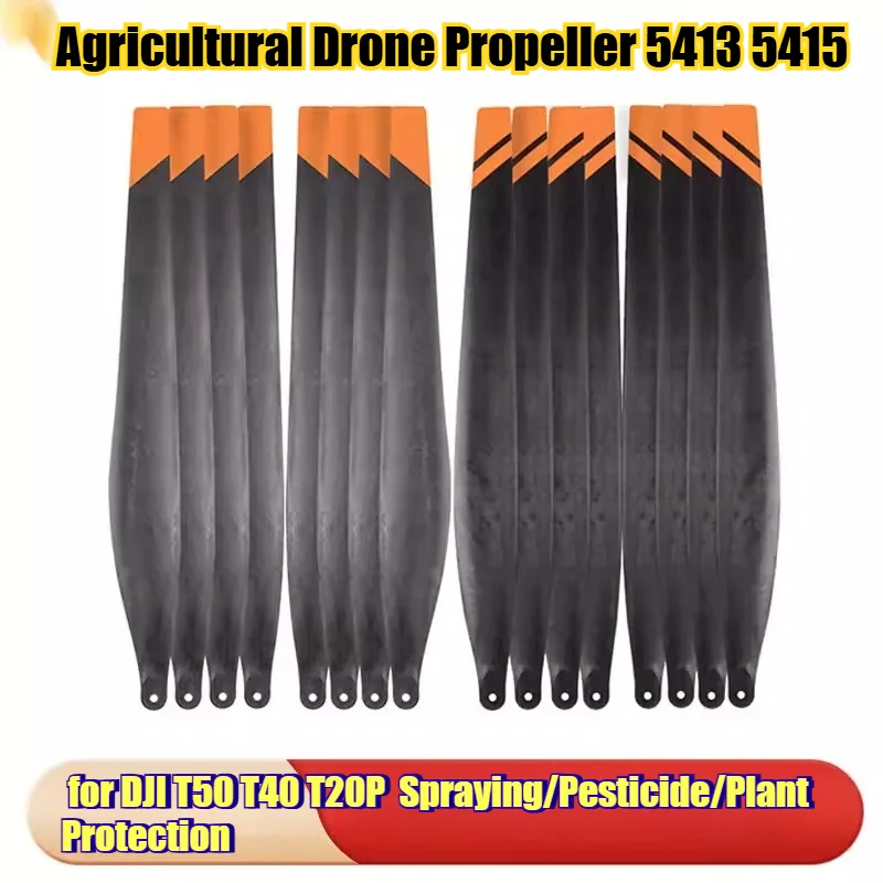 

Agricultural Drone Propeller 5413 5415 Nylon Blades Anti-Corrosion for DJI T50 T40 T20P Spraying/Pesticide/Plant Protection