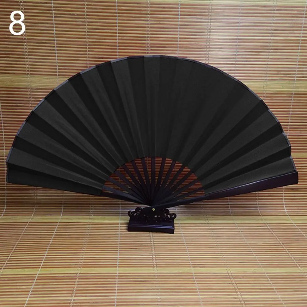

Dance Performance Hand Chinese Tai Chi Chinoiserie Gift Yoga Fan Folding Stage Fan Kung Fu Fan Plastic Bone Fan