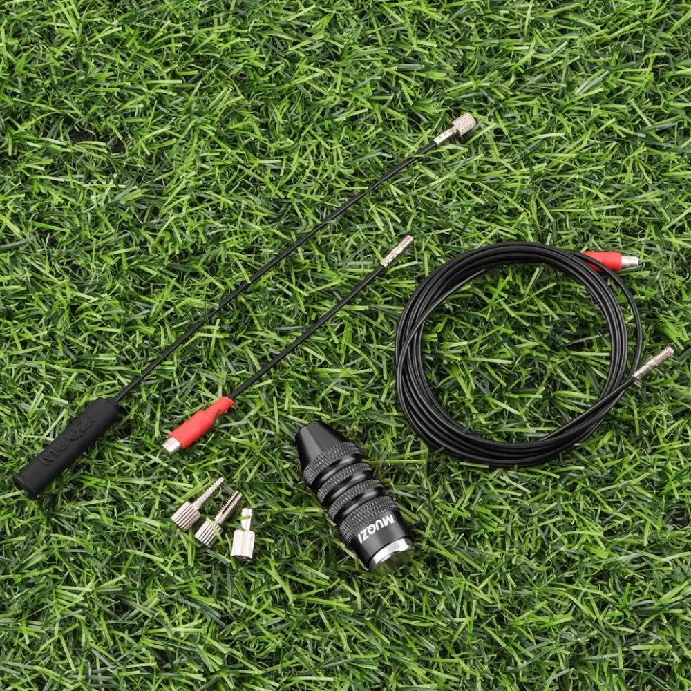 

Aluminum Alloy Internal Cable Routing Kit Compatible Quick Traction Rubber Sleeve Bike Frame Shift Wire Routing Tool Repair