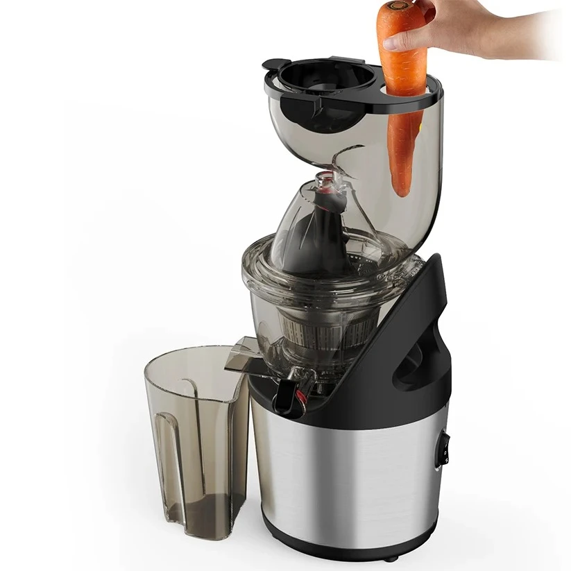 New Promotion Exprimidor De Frutas Wide Mouth Whole Cold Press Slow Juicer Extractor Machine