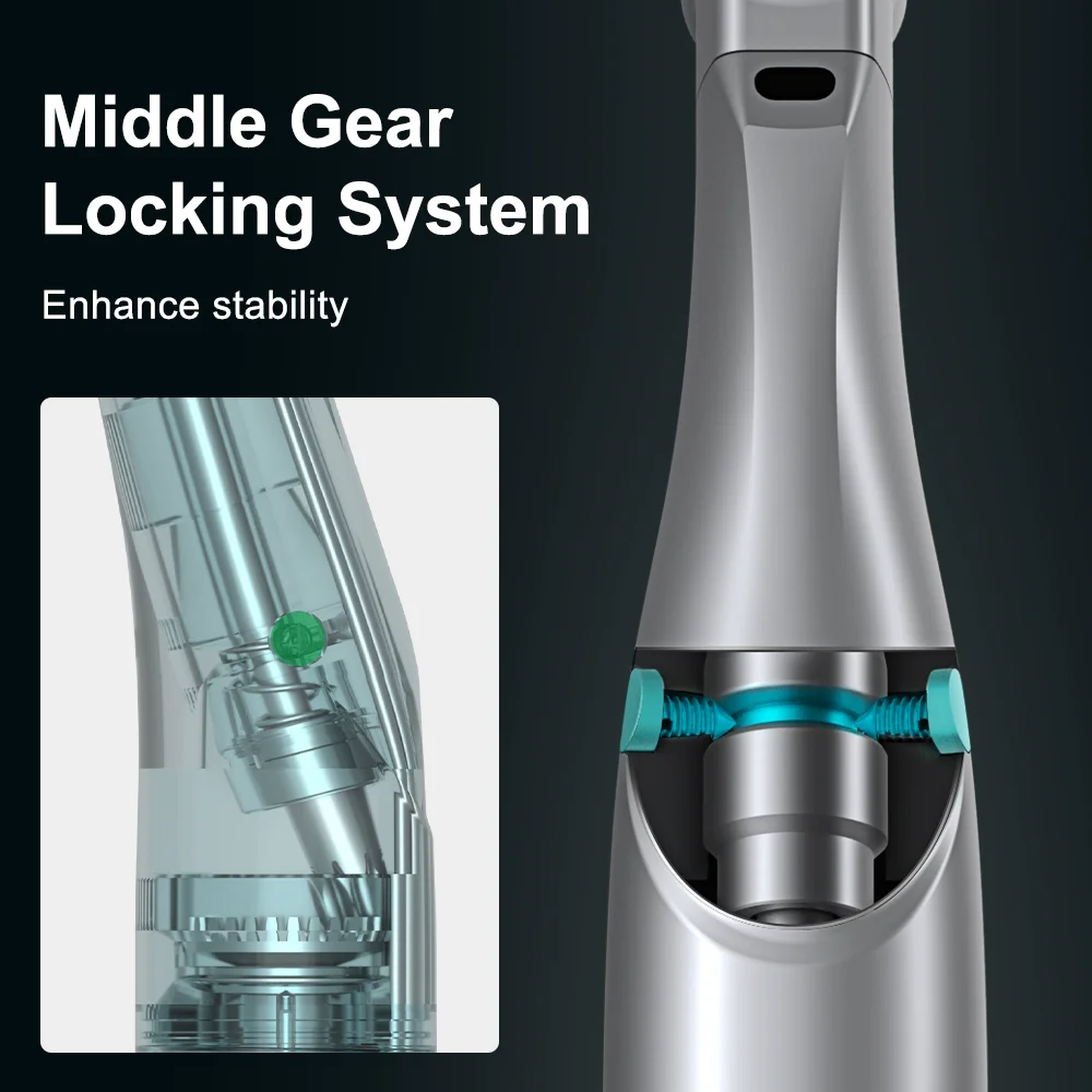 AI DENTAL Smile Series SADT4-1L Orthodontic Handpiece/Set 4:1 Reduction Vertical Reciprocating Contra Angle with ADT Saw Blades