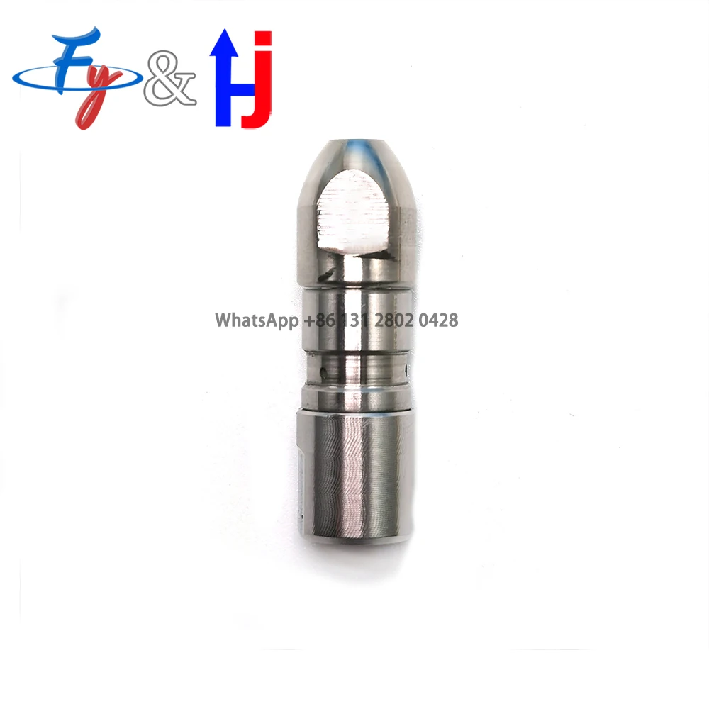 Stainless Steel Automatic Rotating Nozzle, Water Mouse, 360 Degree Cleaning Spray, 1/8 Front 1Back 3