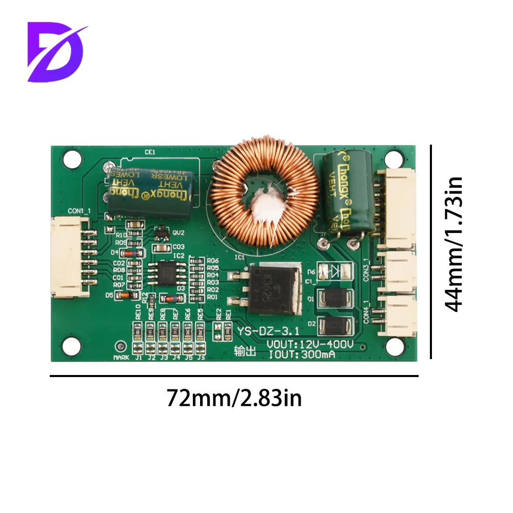 Universal placa driver atual constante, Boost placa adaptadora, LED TV Backlight, monitores, 10-65"